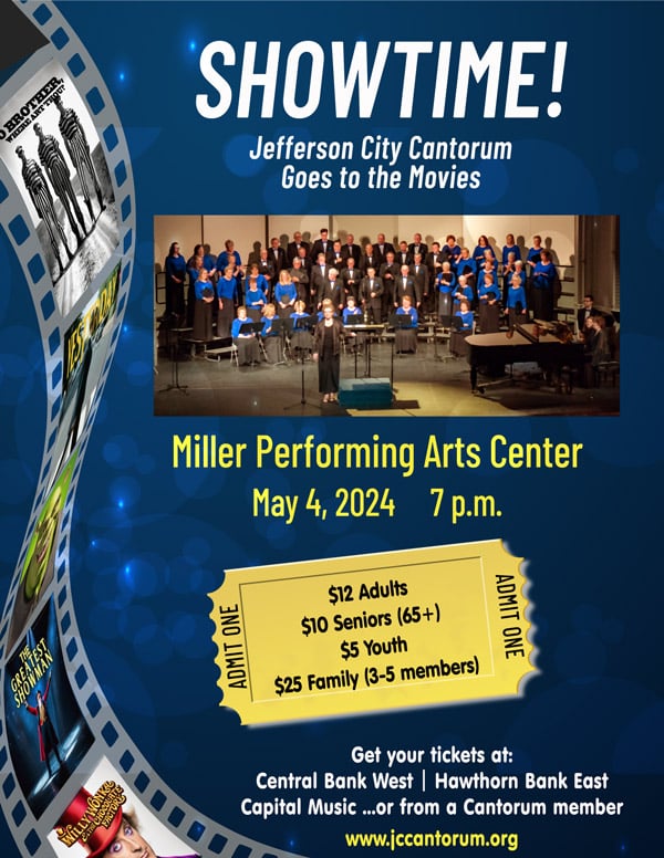 Spring 2024 Concert The Jefferson City Cantorum • Jefferson City